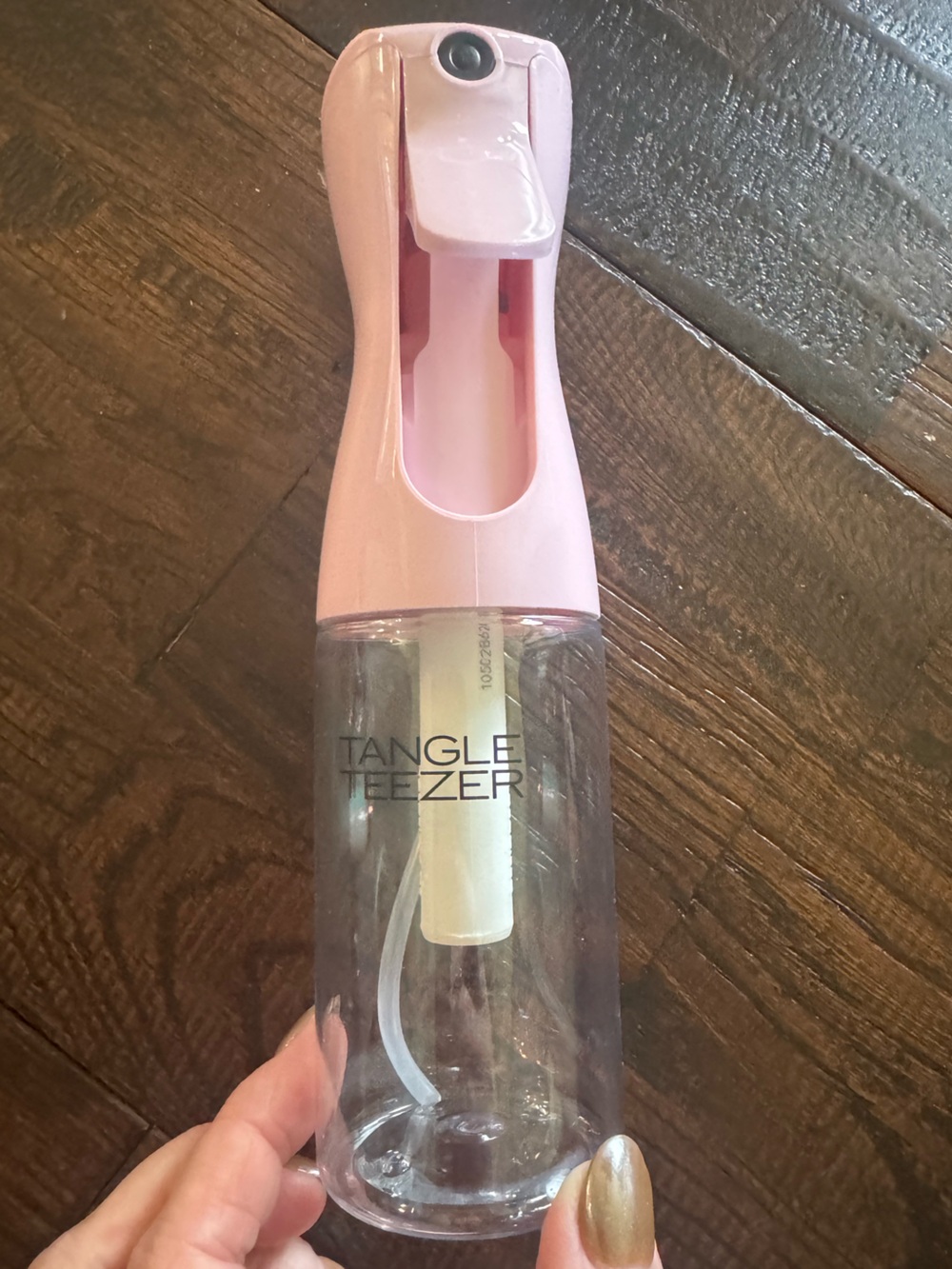 Tangle Teezer Pink Spray Bottle for Hair Styling